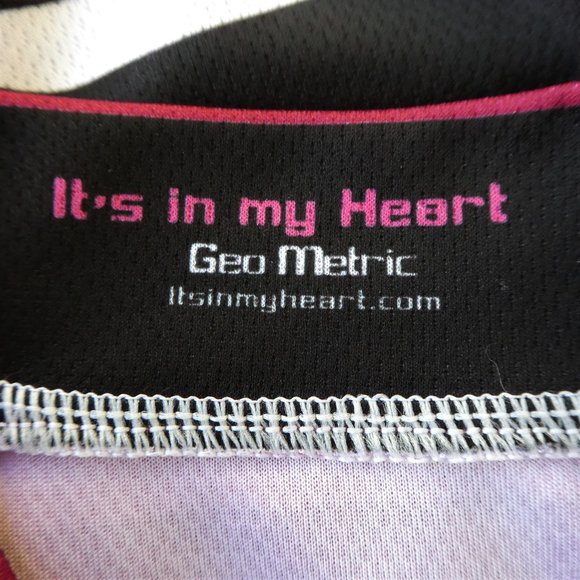 It's In My Heart Cycling Bike Jersey Full Zip M - Picture 8 of 13
